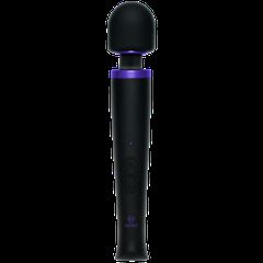 Doc Johnson Rechargeable Power Wand - Ultra-Powerful Silicone Wand Massager - Black