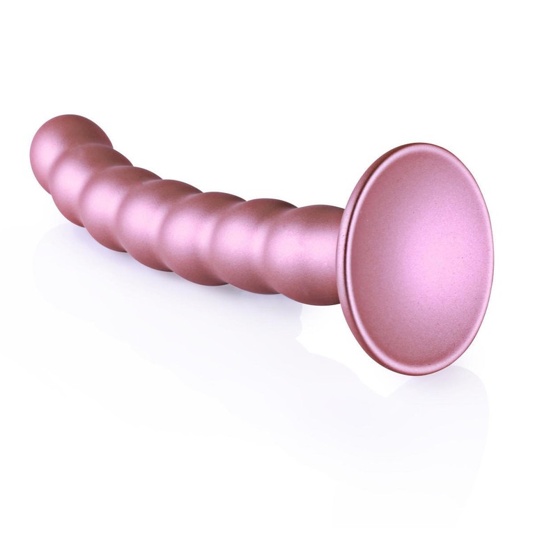 Beaded Silicone G-Spot Dildo 17cm