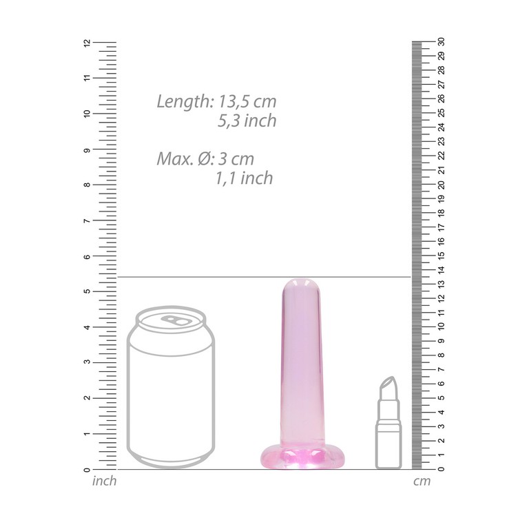 Non Realistic Dildo with Suction Cup Pink