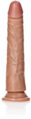 Slim Realistic Dildo with Suction Cup Tan-thumb-2