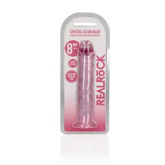 Straight Realistic Dildo with Suction Cup 8''-thumb-1