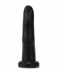 X-MEN 10.24" Extra Girthy Butt Plug Black-thumb-3