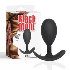 Black Mont Anal Play Plug s-thumb-1
