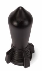 X-MEN 9.6" Huge Butt Plug Black 2-thumb-2