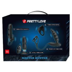 Pretty Love Master Hunter Vibrating Set-thumb-7