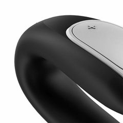 Satisfyer Double Fun Black App Controlled Vibrator-thumb-6