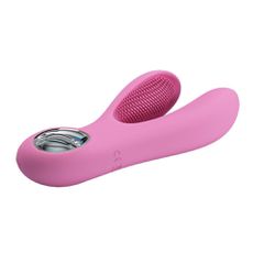 Pretty Love Canrol Rabbit Vibrator Pink-thumb-4