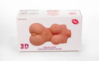 Double Hole 3D Masturbator IV-thumb-1