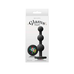 Glams - Ripple Rainbow Gem - Black-thumb-1