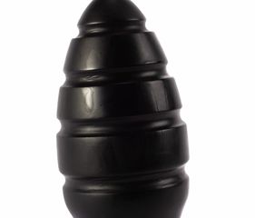 X-Men 10" Extra Girthy Butt Plug Black VIII-thumb-2