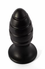 X-Men 10" Extra Girthy Butt Plug Black VIII-thumb-3