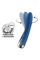 Satisfyer Spinning Vibe 1 Blue Classic Vibrator-thumb-7