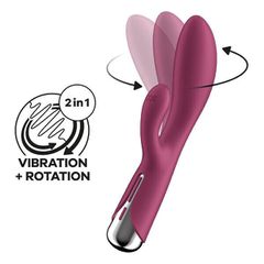 Satisfyer Spinning Rabbit 1 red