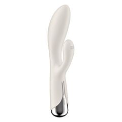 Satisfyer Spinning Rabbit Vibrator 1 White-thumb-1