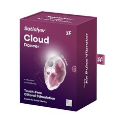Satisfyer Cloud Dancer red print Clitoral Toy-thumb-1