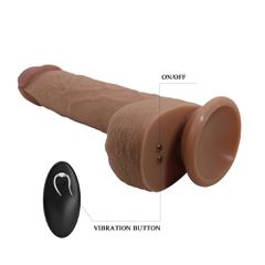 Pretty Love Tommy 8,9" Thrusting Vibrating Dildo-thumb-5