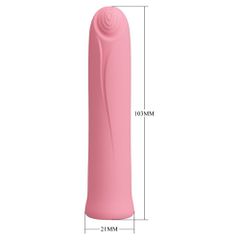 Pretty Love Curtis Mini Vibrator Pink-thumb-5