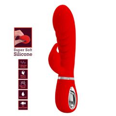 Pretty Love Prescott Red Rabbit Vibrator-thumb-1