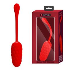 Pretty Love Vibrating Egg Red Rechargeable Marine-thumb-6