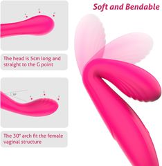 G Spot Vibrator + Clitoral Vibrator 10 Vibration Modes-thumb-7
