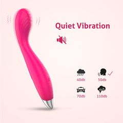G Spot Vibrator + Clitoral Vibrator 10 Vibration Modes-thumb-5