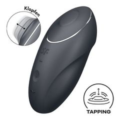Satisfyer Tap & Climax 1 grey Clitoral Toy