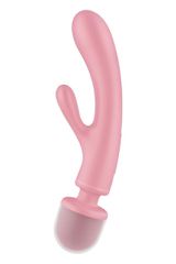 Satisfyer Triple Lover Rabbit And Wand Vibrator-thumb-2