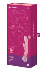 Satisfyer Triple Lover Rabbit And Wand Vibrator-thumb-1