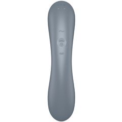 SATISFYER - CURVE TRINITY 1 AIR PULSE VIBRATION BLUE-thumb-1