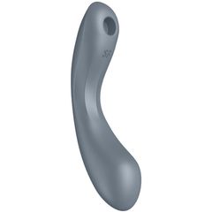 SATISFYER - CURVE TRINITY 1 AIR PULSE VIBRATION BLUE-thumb-3