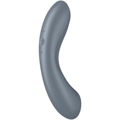 SATISFYER - CURVE TRINITY 1 AIR PULSE VIBRATION BLUE-thumb-2