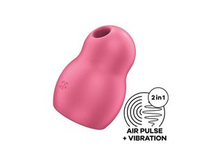 Satisfyer Pro To Go 1 Double Air Pulse Vibrator Pink Clitoral Toy
