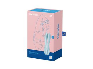 Satisfyer Threesome 1 Vibrator Light Blue-thumb-3