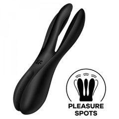 Satisfyer Threesome 2 Vibrator Black-thumb-2