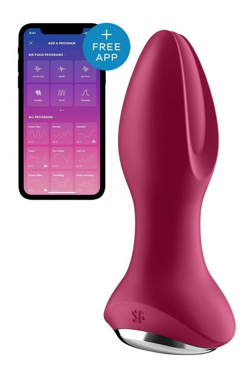 Rotator Plug 2 Fuchsia Anal vibrator App Controlled