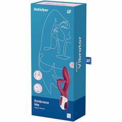 Satisfyer Embrace Me Rabbit Vibrator Berry-thumb-1
