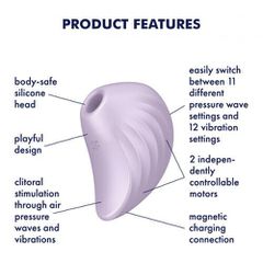 Satisfyer Pearl Diver Violet Clit Stimulator-thumb-2