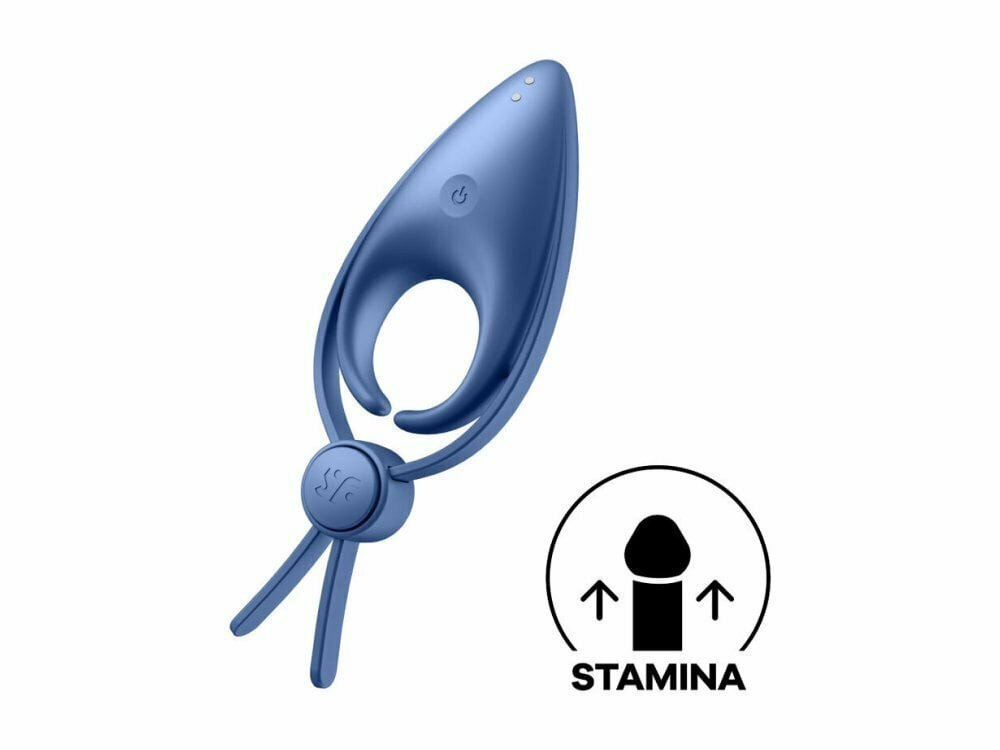 Satisfyer Sniper Blue Vabriting Phallic Ring