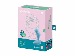 Satisfyer Deep Diver Anal vibrator App Controlled Blue
