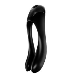 Satisfyer Candy Cane Vibrator Black-thumb-3