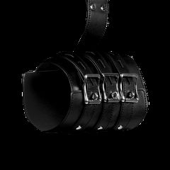 Ouch Complete Arm Restraints - Black-thumb-2