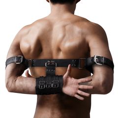 Ouch Complete Arm Restraints - Black-thumb-5