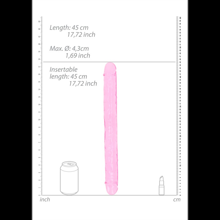 Realistic Double Dong - 45 cm