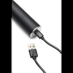 XR Brands Zeus E-Stim Baton - Black-thumb-4