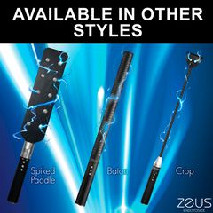 XR Brands Zeus E-Stim Baton - Black-thumb-2