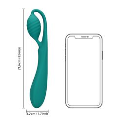 G-Spot Vibrator with Bead -Grass-thumb-7