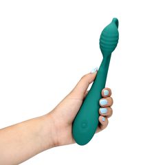 G-Spot Vibrator with Bead -Grass-thumb-10