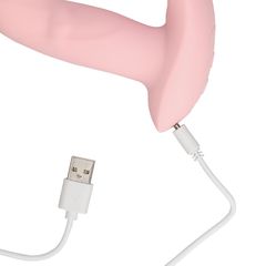 Wearable Fingering Motion Vibrator with Remote Control - Cherry Chiffon-thumb-7