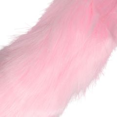 Light-up Fox Tail with Metal Butt Plug - Pink-thumb-9