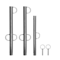 Ouch Spreader Bar with Multiple Hooks - Silver